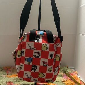 Hello Kitty Red and White Checkered 
Crossbody